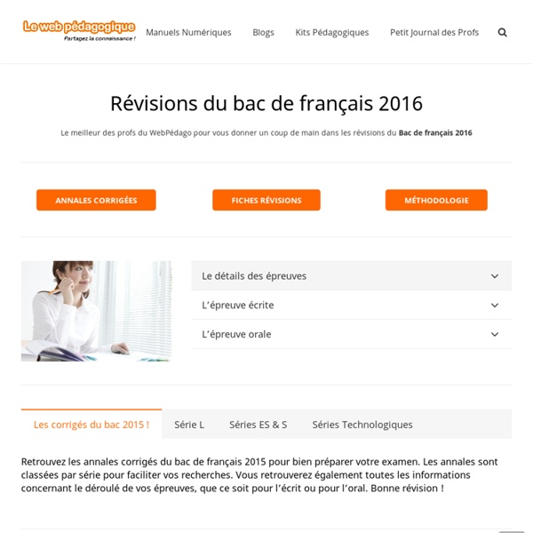 Bac 2014 - bac de français, épreuves anticipéesBac Français 2014 première