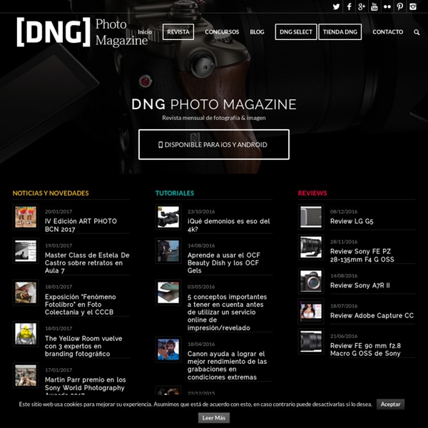 Foto DNG - Revista pdf mensual de fotografía e imagen