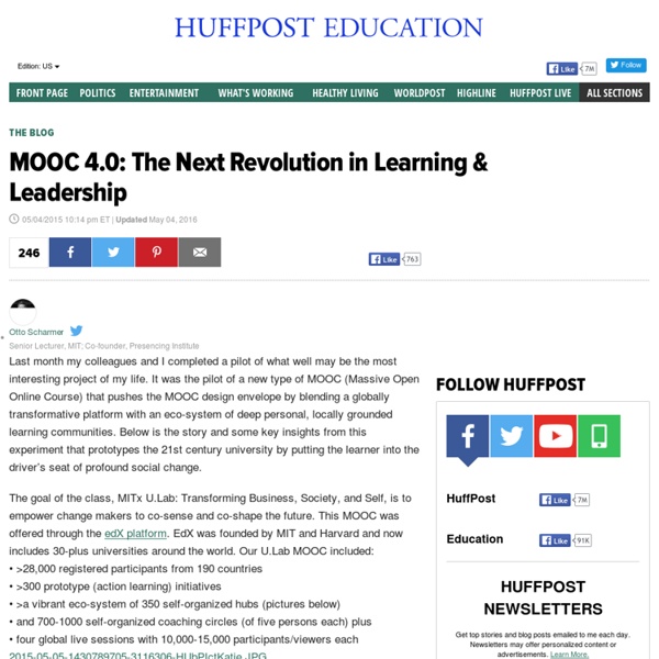 MOOC 4.0: The Next Revolution in Learning and Leadership 