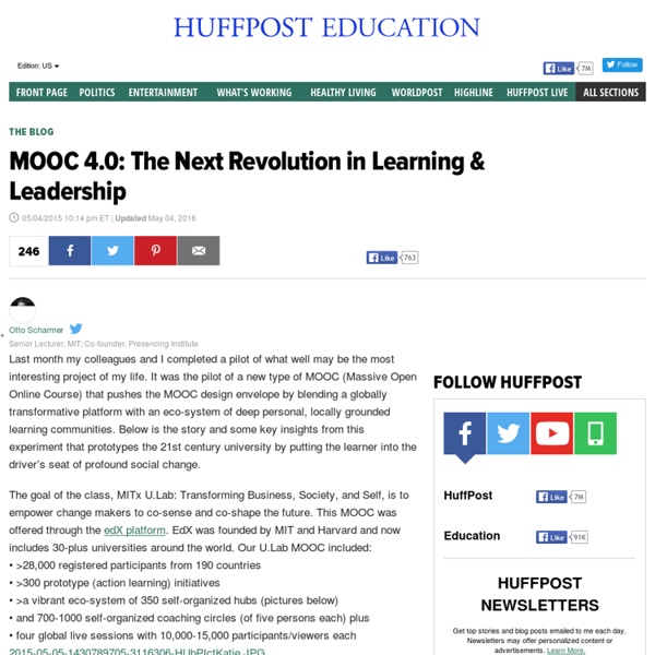 MOOC 4.0: The Next Revolution in Learning & Leadership 