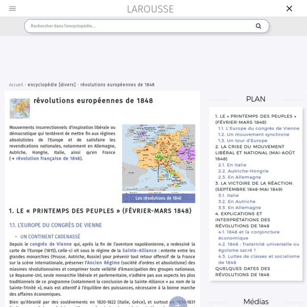 Révolutions européennes de 1848