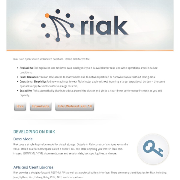 Riak Overview