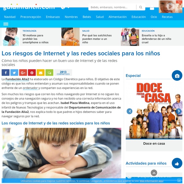 Los riesgos de Internet y las redes sociales para los niños