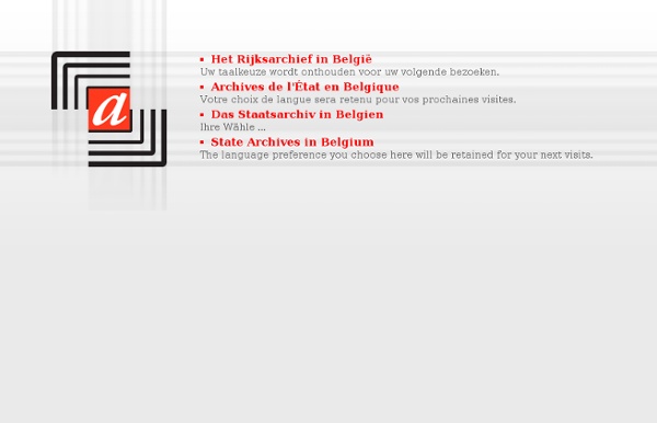Ives de l'État en Belgique - Page d'accueil