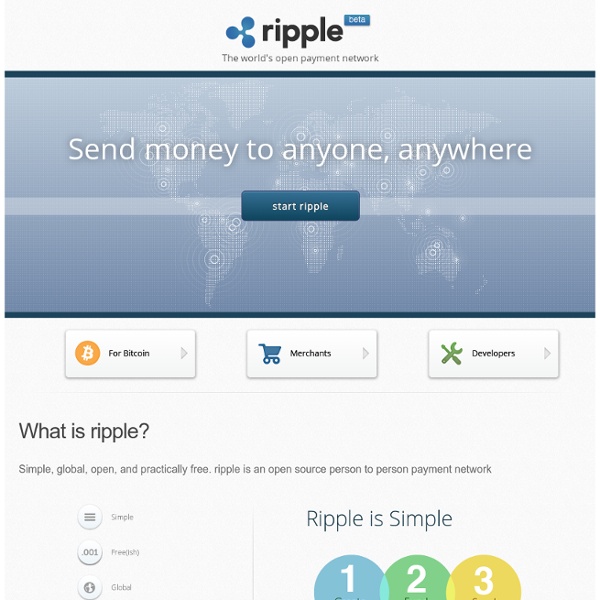 Ripple Project Homepage
