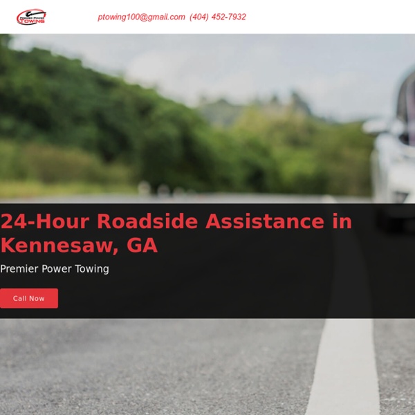 24-Hour Roadside Assistance Service in Kennesaw GA