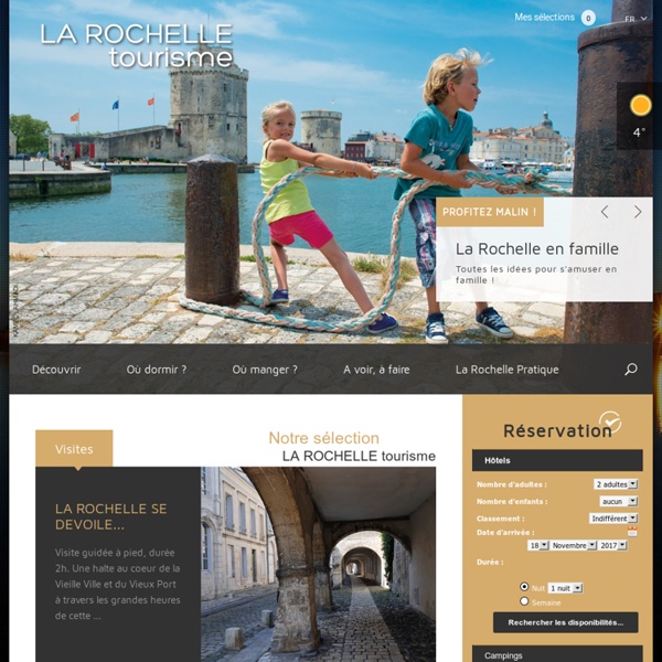 La Rochelle Tourisme - hotel la rochelle, location la rochelle, chambres d'hôtes la rochelle, hôtels La Rochelle
