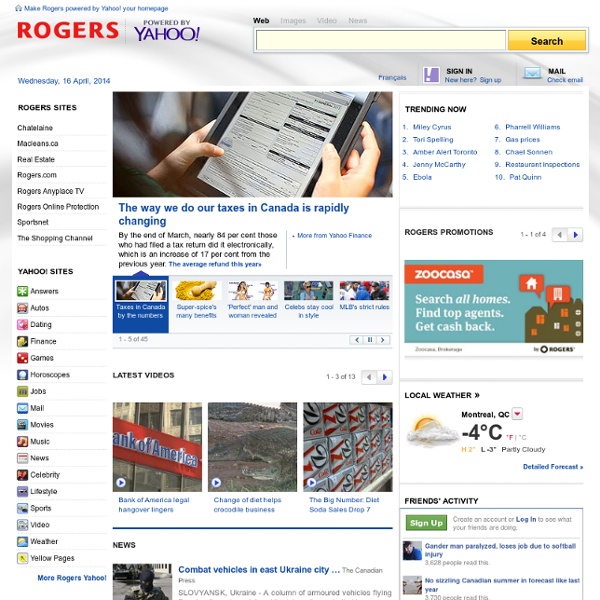 Rogers powered by Yahoo!