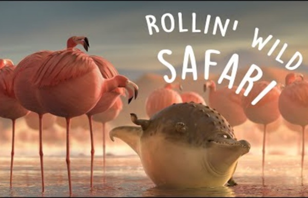 ROLLIN` SAFARI - what if animals were round?