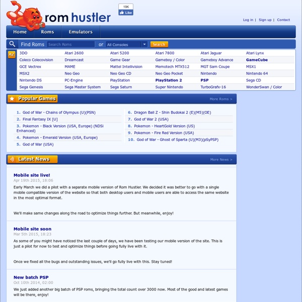 Rom Hustler - Download Snes roms NDS roms N64 roms GBA roms PSX roms