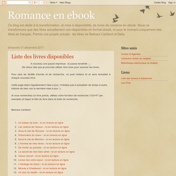 Romance en ebook