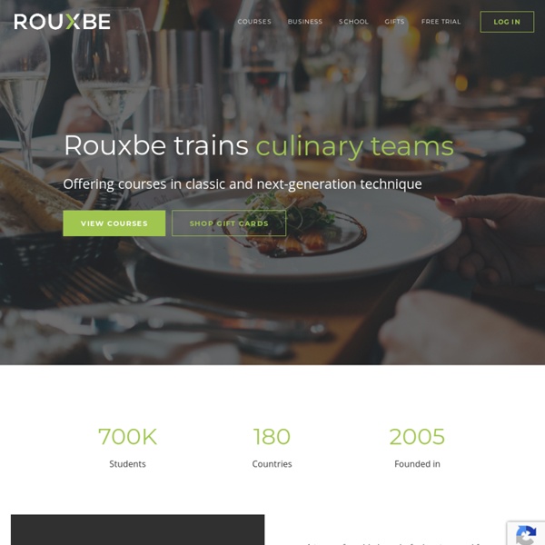 Rouxbe — The Recipe to Better Cooking