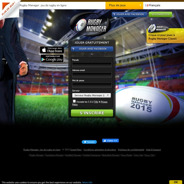 Rugby Manager : jeu de rugby