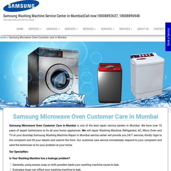 Samsung Microwave Oven Customer Care in Mumbai