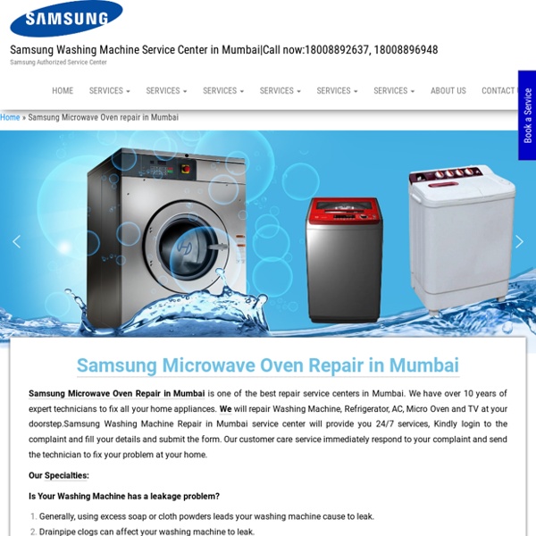 Samsung Microwave Oven Repair in Mumbai