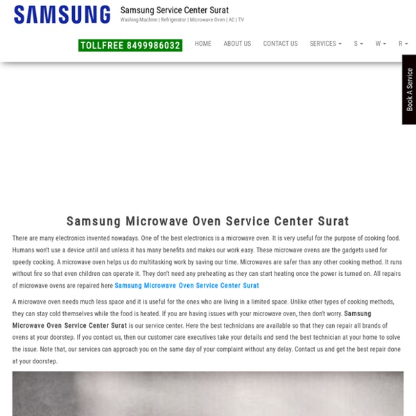 Samsung Microwave Oven Service Center Surat