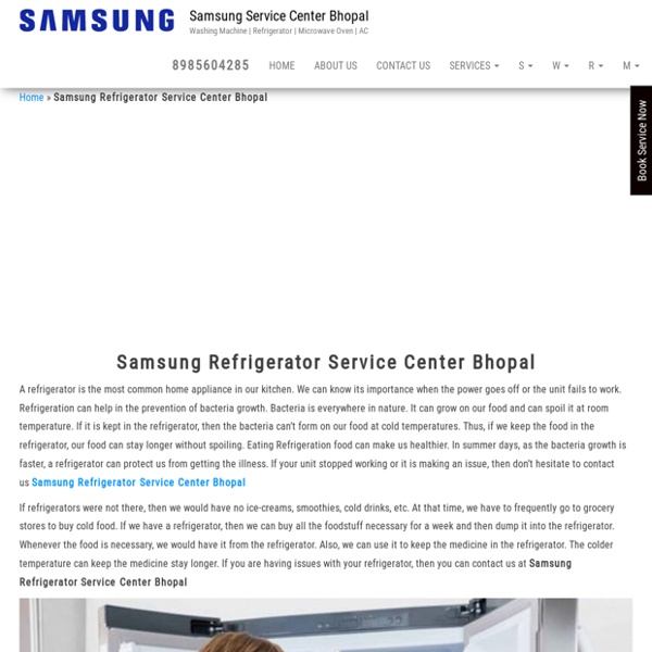 Samsung Refrigerator Service Center Bhopal