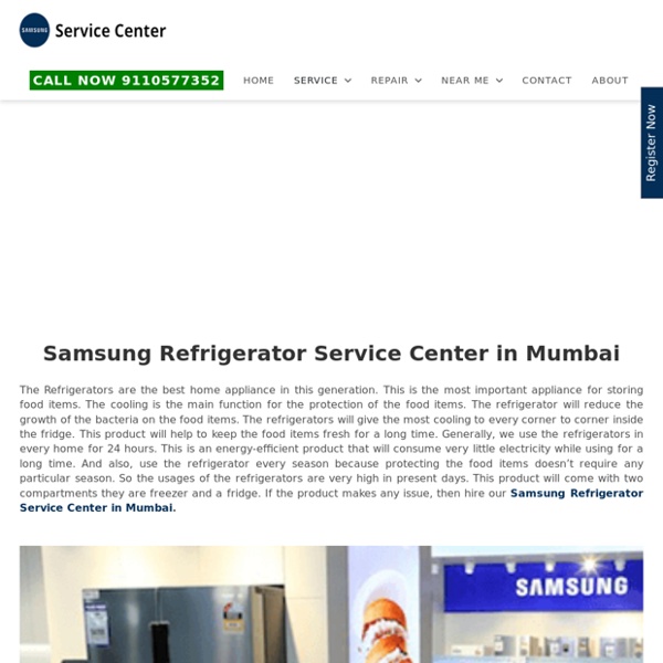 Samsung Refrigerator Service Center in Mumbai