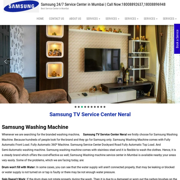 Samsung TV Service Center Neral I Home Appliance