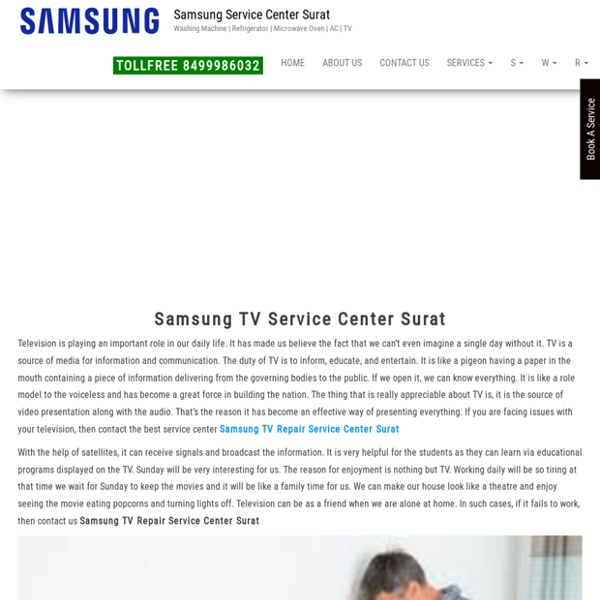Samsung TV Service Center Surat