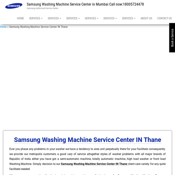 Samsung Washing Machine Service Center IN Thane
