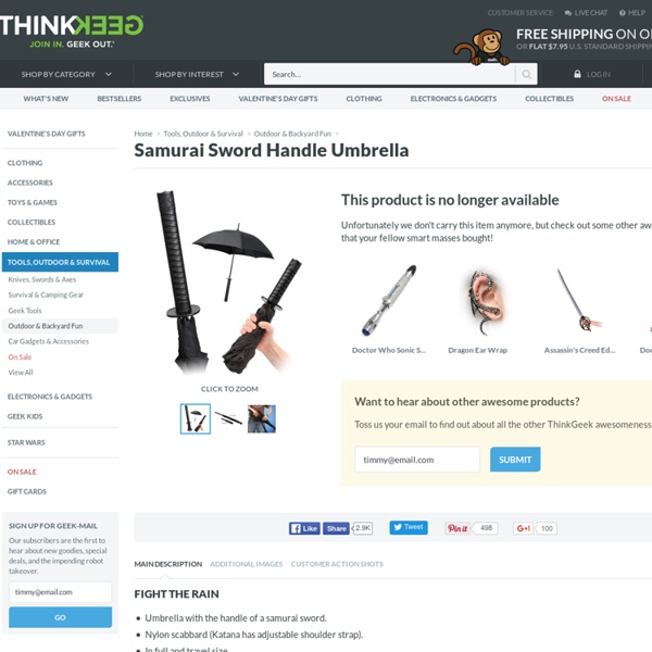 Samurai Sword Handle Umbrella