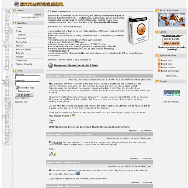 Website News - PluginPak 1.08 released - News