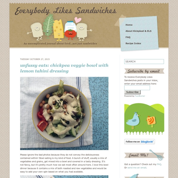 Everybody Likes Sandwiches - An uncomplicated journal about food...not just sandwiches