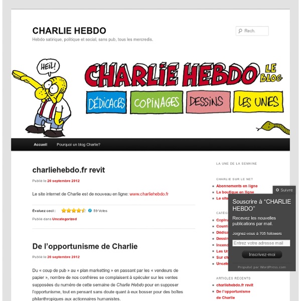CHARLIE HEBDO
