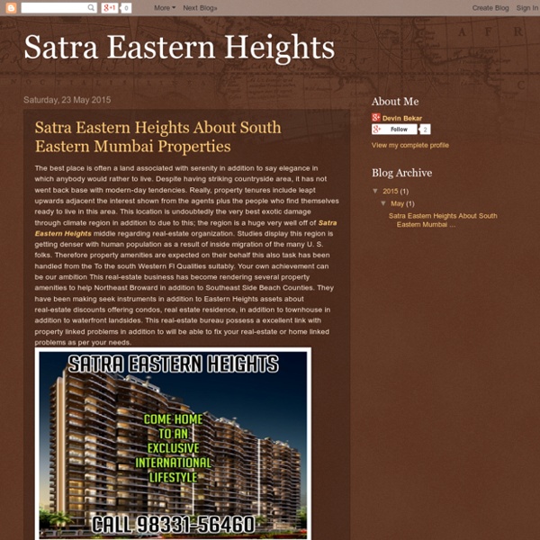 Satra Eastern Heights