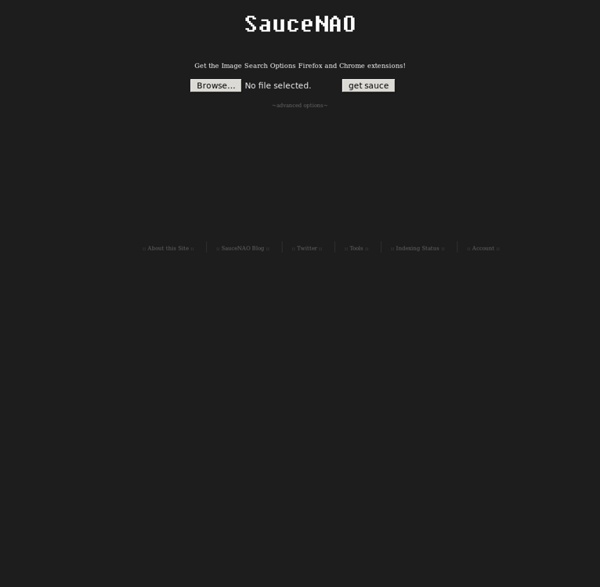 SauceNAO Image Search