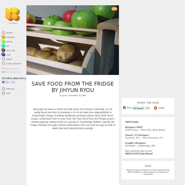 Save Food from the Fridge by Jihyun Ryou