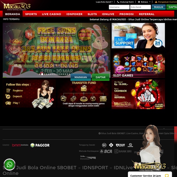 IDNLIVE Situs Judi Casino Online Uang Asli - Macau303