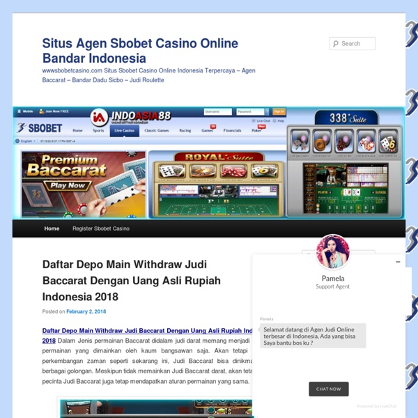 Sbobet Casino Online Indonesia