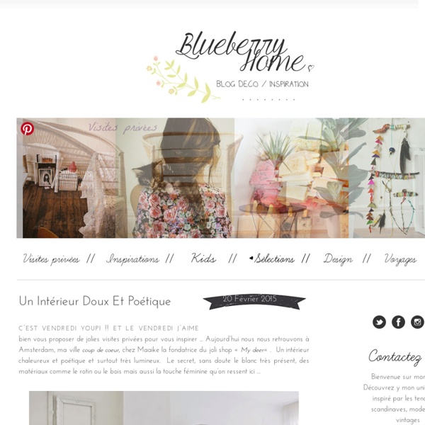 Blueberry Home : Blog déco scandinave et industriel