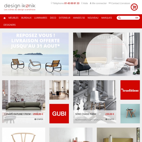 Design scandinave : meubles, luminaires et design scandinave - Design Ikonik