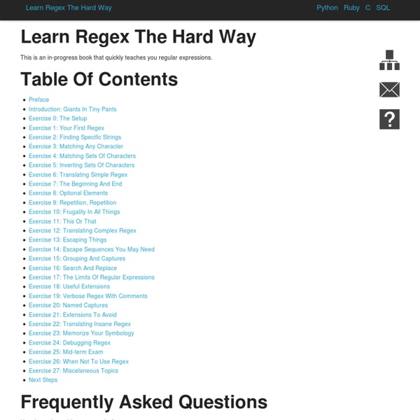 Regex.learncodethehardway.org/book/