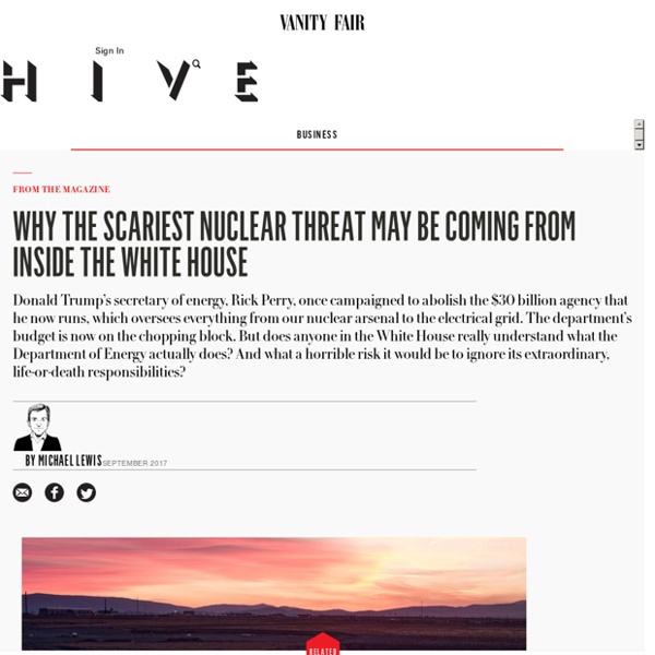 Why the Scariest Nuclear Threat May Be Coming from Inside the White House