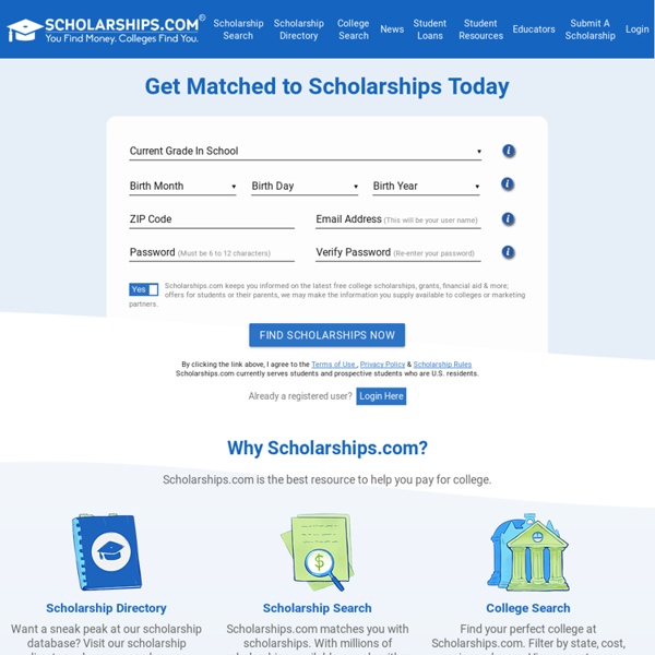 Scholarships.com College Scholarships College Scholarship College Search Scholarships