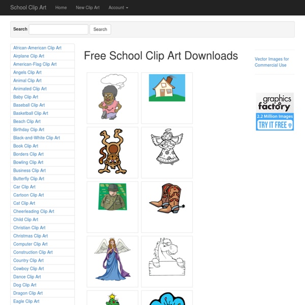 School Clip Art for Teachers and Kids - Free Clipart for Educational Purposes