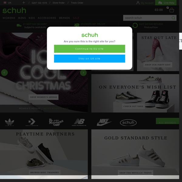 Mens Shoes at Schuh - Free Delivery