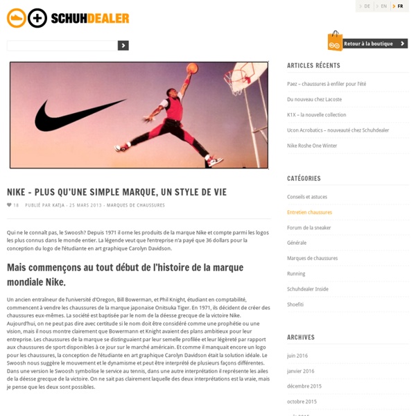 L'histoire de la marque mondiale Nike - Schuhdealer BlogSchuhdealer Blog