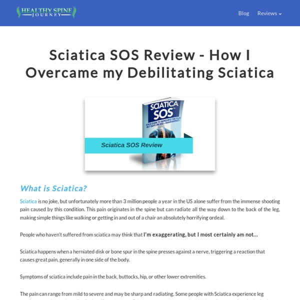 Check out this great review of Sciatica SOS