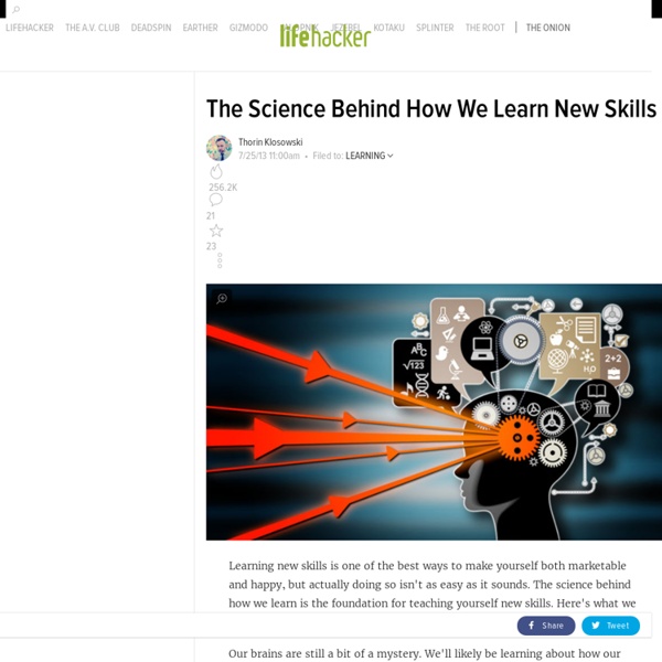 The Science Behind How We Learn New Skills