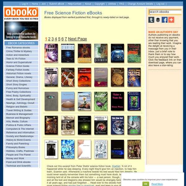 Sci Fi - Science Fiction - Free Ebook Downloads