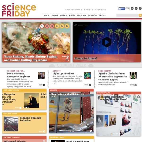 Science Friday Pearltrees