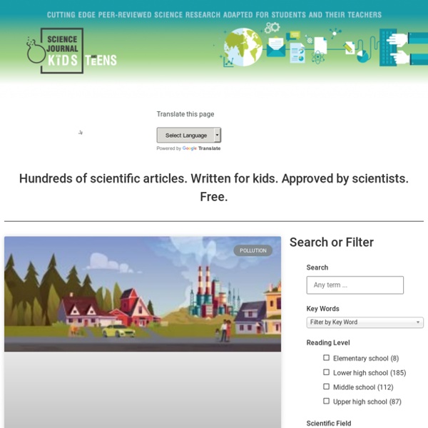 Science Journal for Kids and Teens