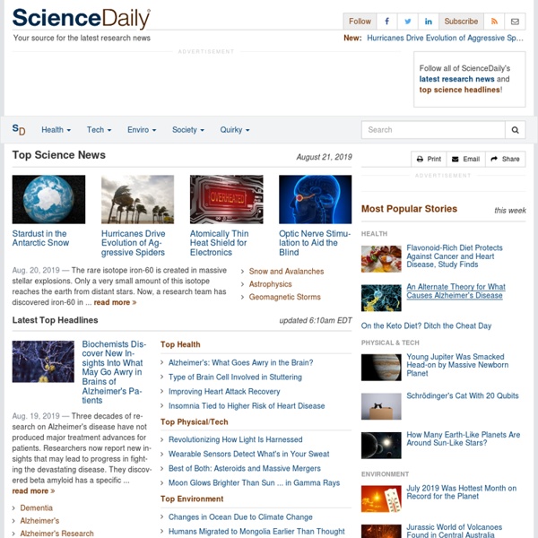 Science Daily