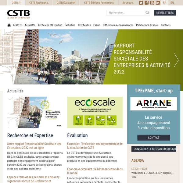 CSTB (Centre Scientifique et Technique du Bâtiment)