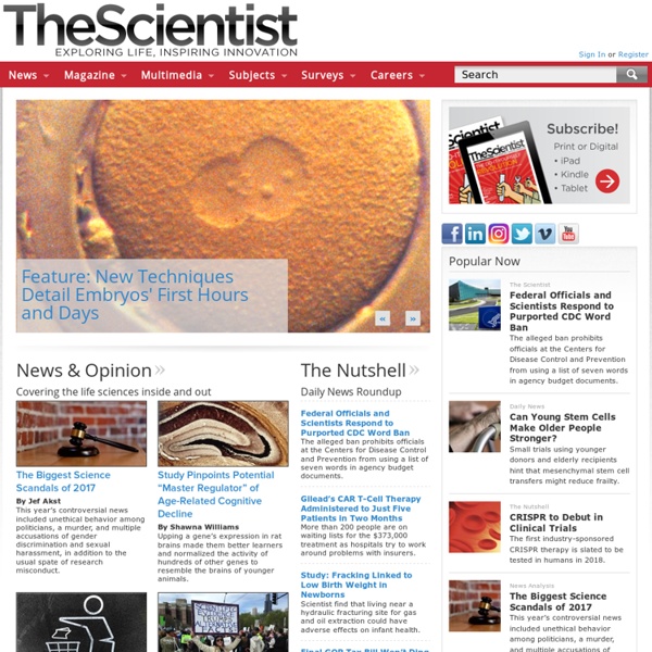 The Scientist Magazine®